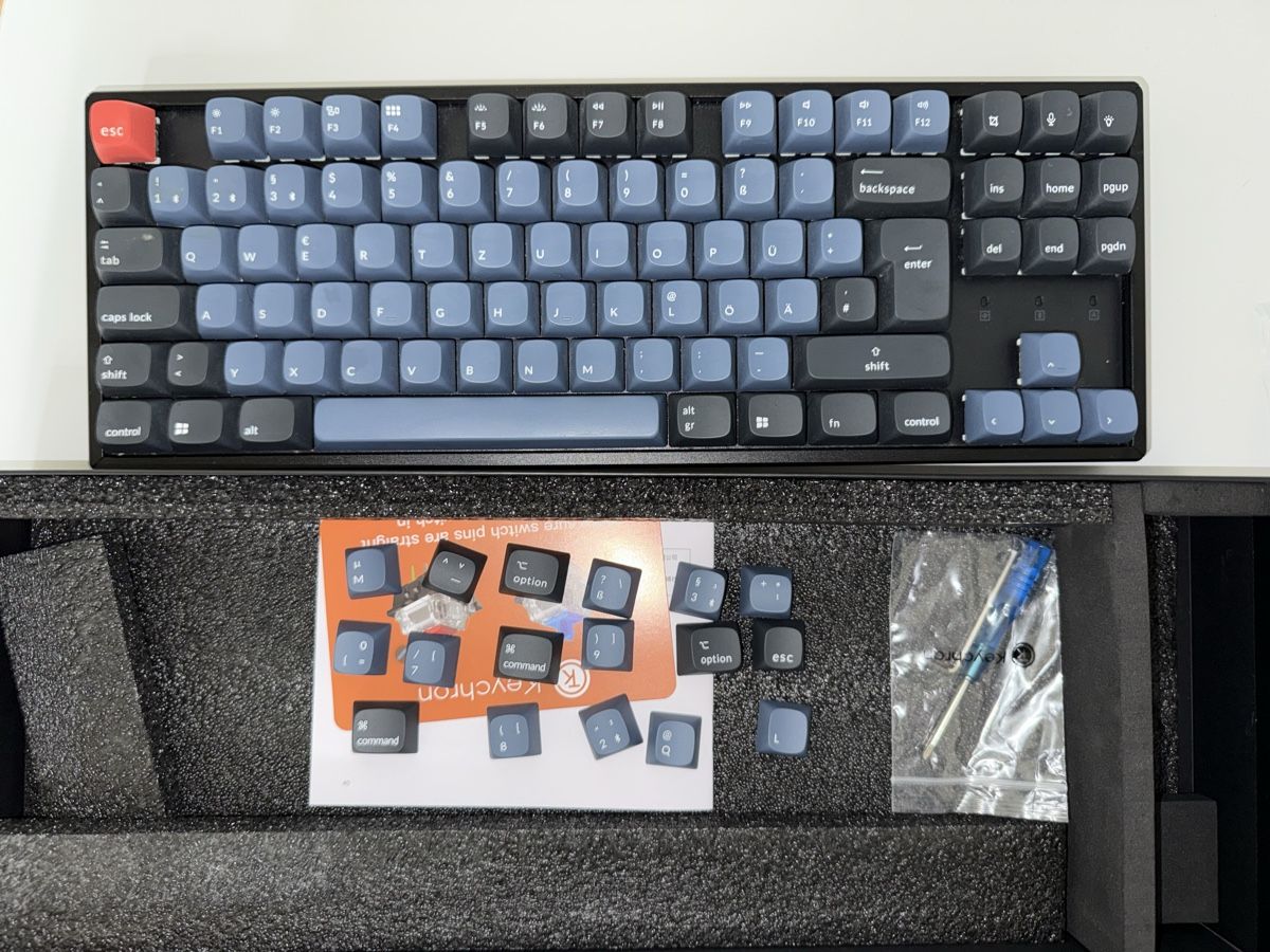 Keychron Tastiere: Keychron K8 Pro (Deutsches Layout) – Usato da Basel venduto da BerfanK
