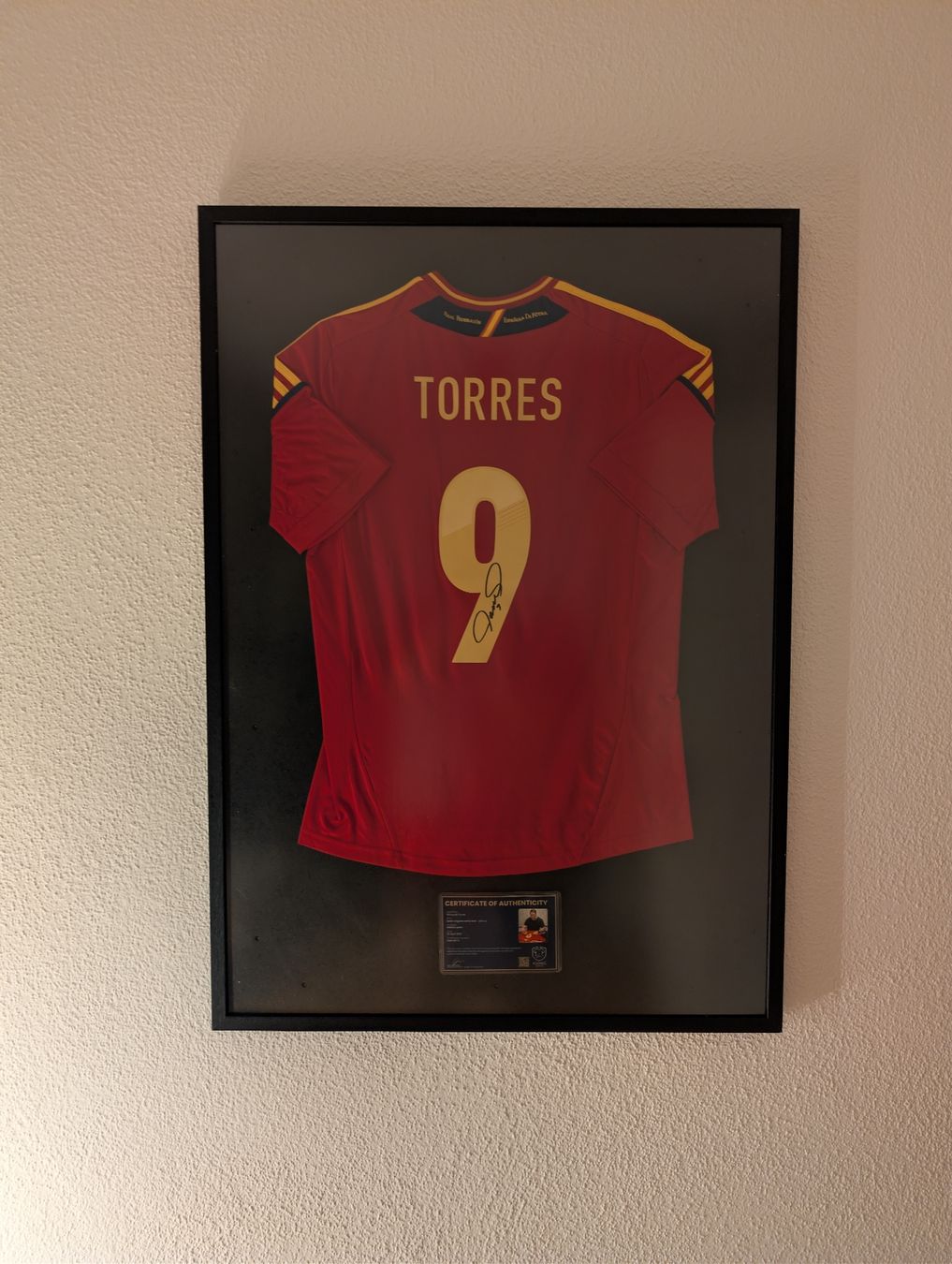 Adidas Canottiere & Pantaloni: Fernando Torres unterschriebenes Trikot – Nuovo (secondo la descrizione) da Reinach BL venduto da aleguerr01
