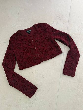 Bordeaux Cardigan NEU Gr. XS