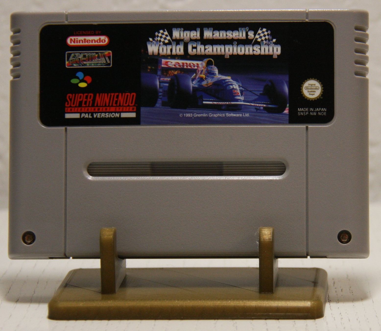 Nintendo Spiele: SNES Nigel Mansells World Championship – Gebraucht aus Fisibach von he-man210