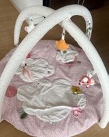Spieldecke Vertbaudet mit Spielbogen rosa neuwertig