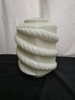 Lampenschirm Glas weiss gedreht 28 cm Arteco
