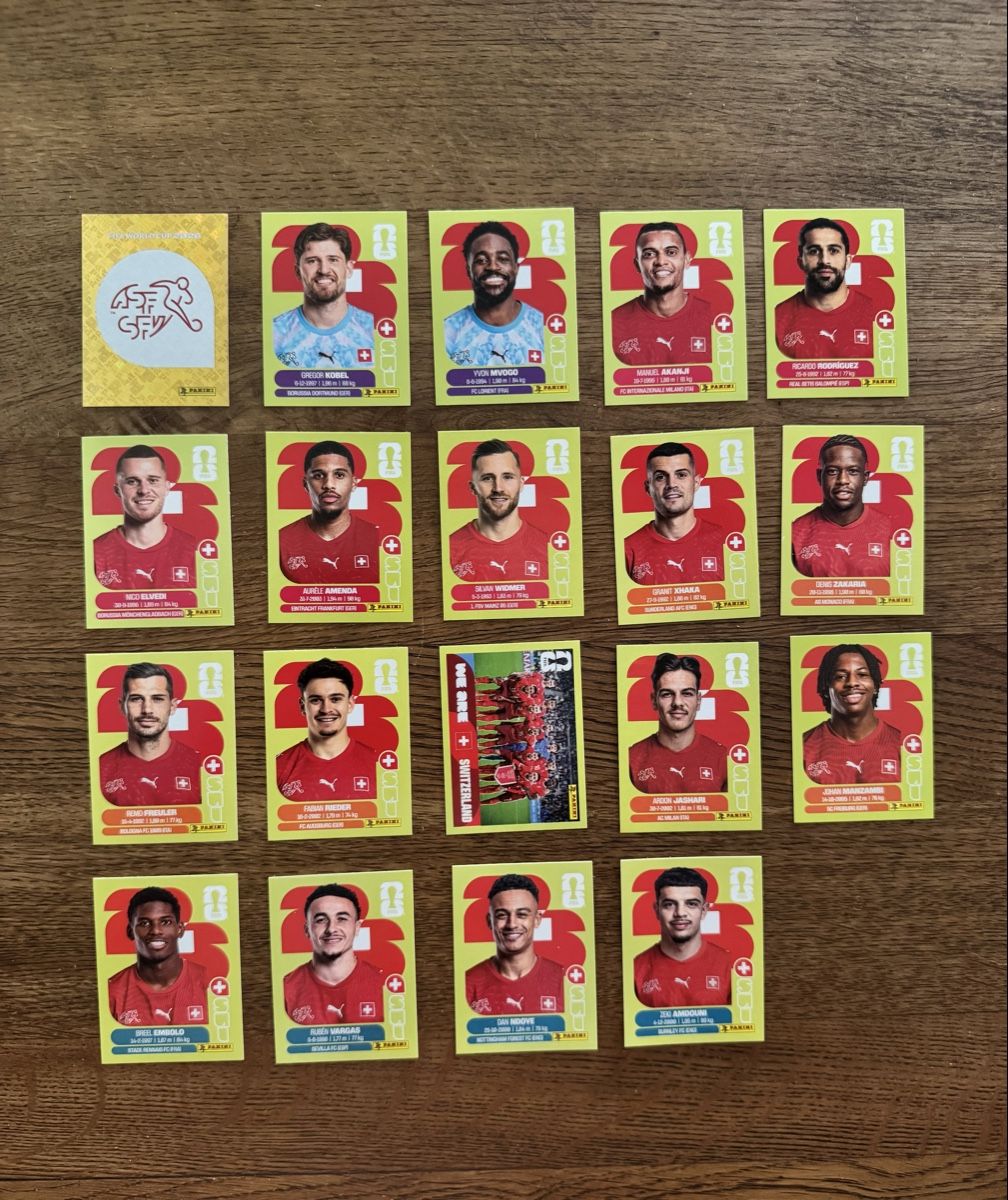 Panini Cartes à collectionner: Schweiz Panini WM 2026 – Neuf (Voir description) à Emmenbrücke par Lukee1901