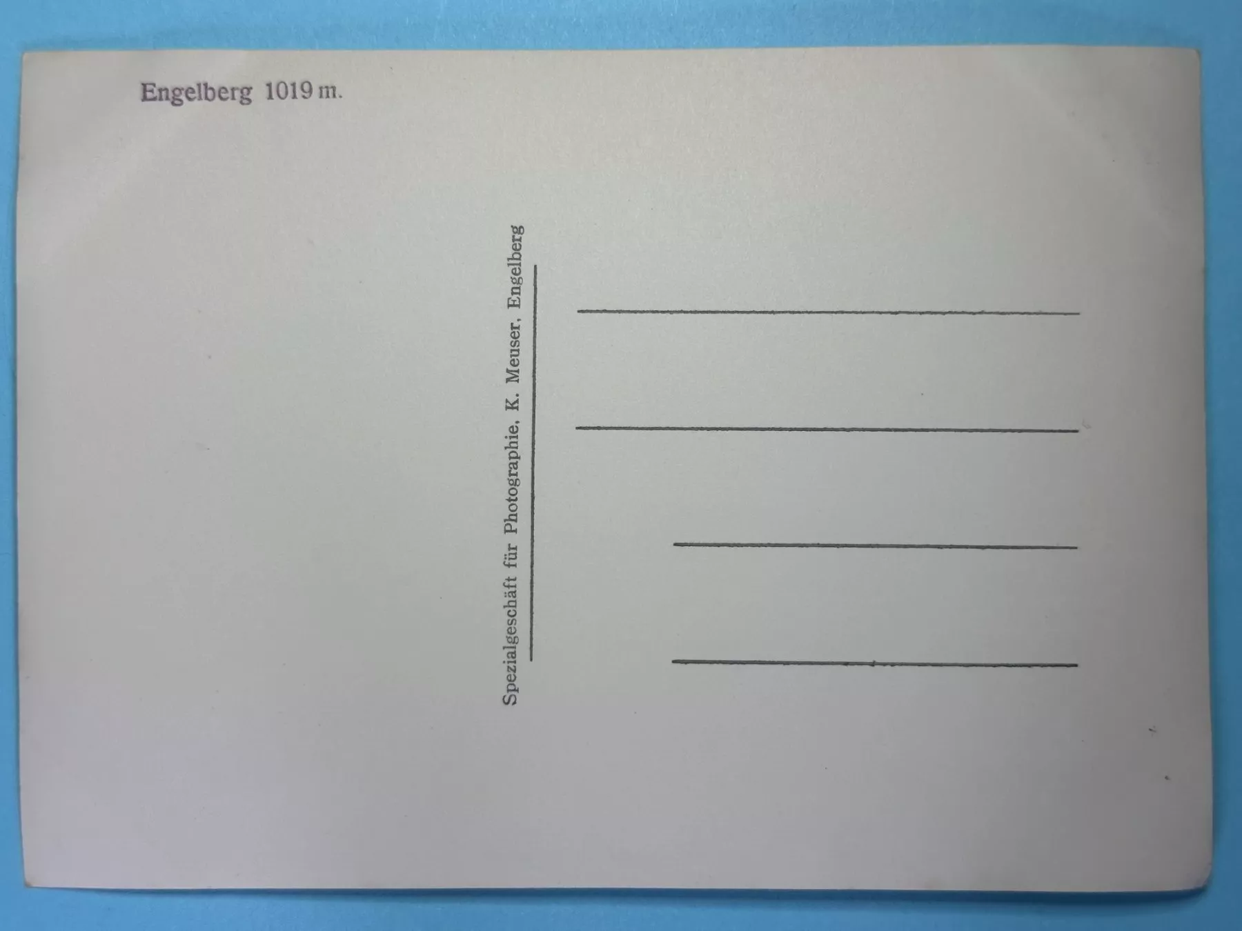 Cartoline postali: Engelberg – Usato da Steg VS venduto da _vinci_ 1