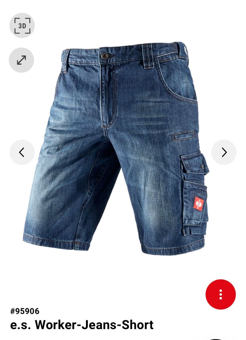 Engelbert Strauss Jeans: Engelbert Strauss Jeans Short gr. 46 – Usato da Aadorf venduto da JFPS 2