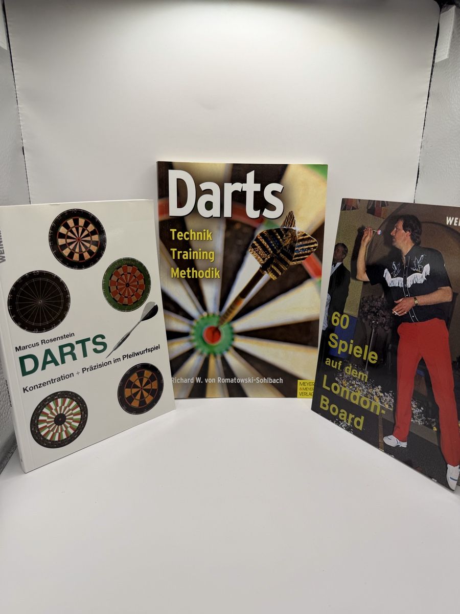 Livres: Darts-Bücher-Set: Technik, Training, Spiele - ab CHF 1.- TOP – D'occasion à Beckenried par chef3945