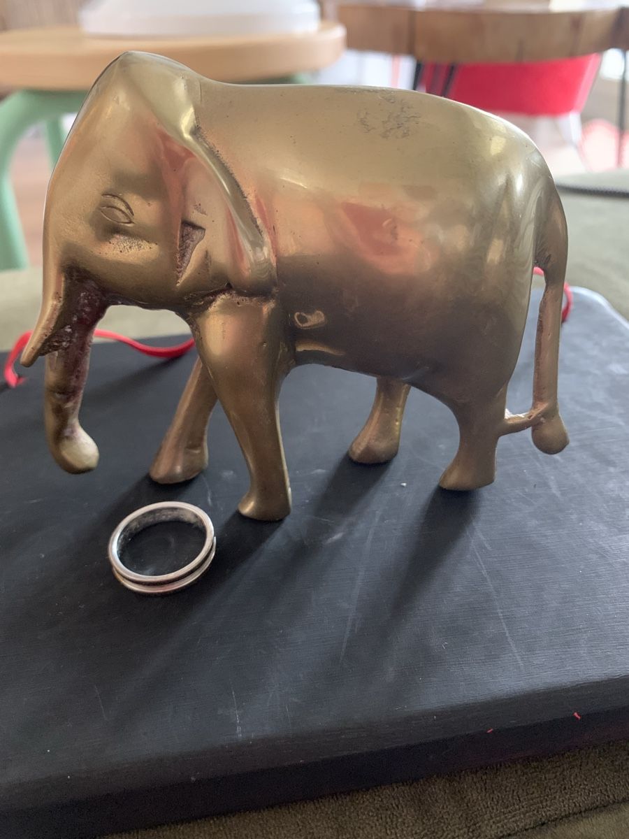 Sculture & Statue: Messing Elefant (Massiv, vintage) – Usato da Günsberg venduto da MorningEgg22
