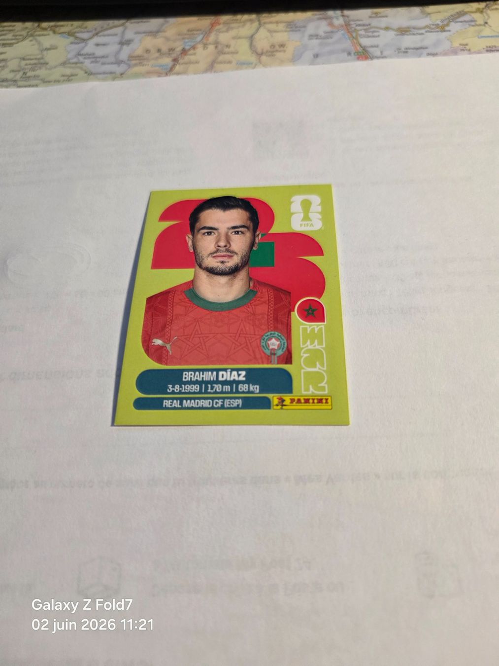 Panini Sammelbilder & Trading cards: Panini  2026BRAHIM DIAZ MAR 19 – Neu (gemäss Beschreibung) aus Grand-Lancy von Seo67