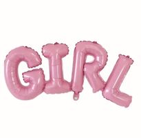 Girl /Ballon/ deko/boy or Girl/ Baby Shower