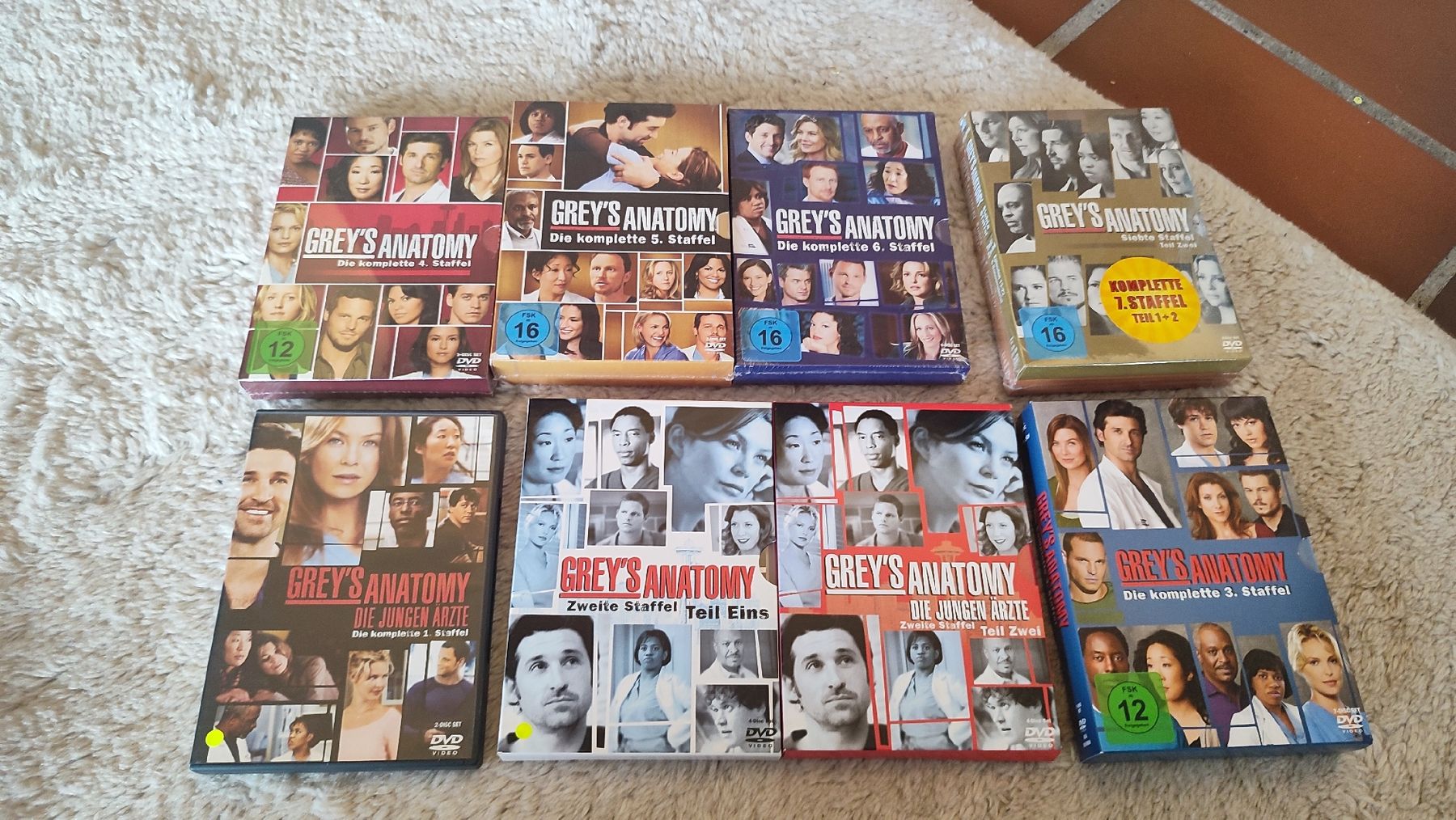 Tutti i DVDs: Grey's Anatomy Staffeln 1-7 – Usato da Bäretswil venduto da Gartenzwergin