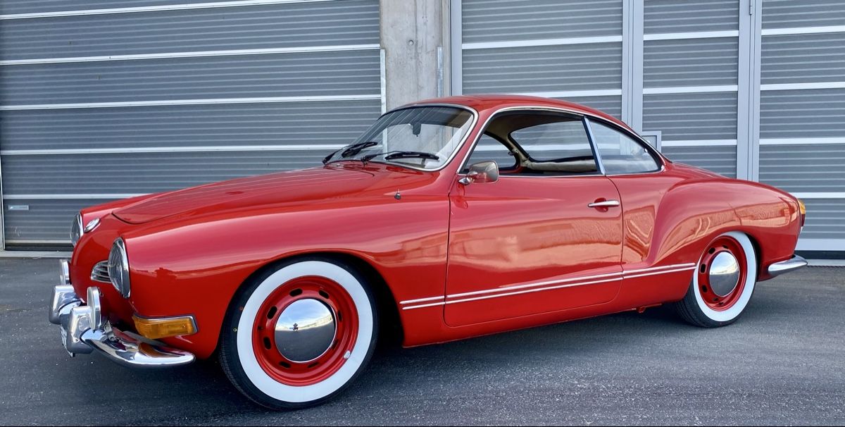 Karmann Automobili: Volkswagen Karmann Ghia 1970 rouge – Usato da Bulle venduto da Caba77