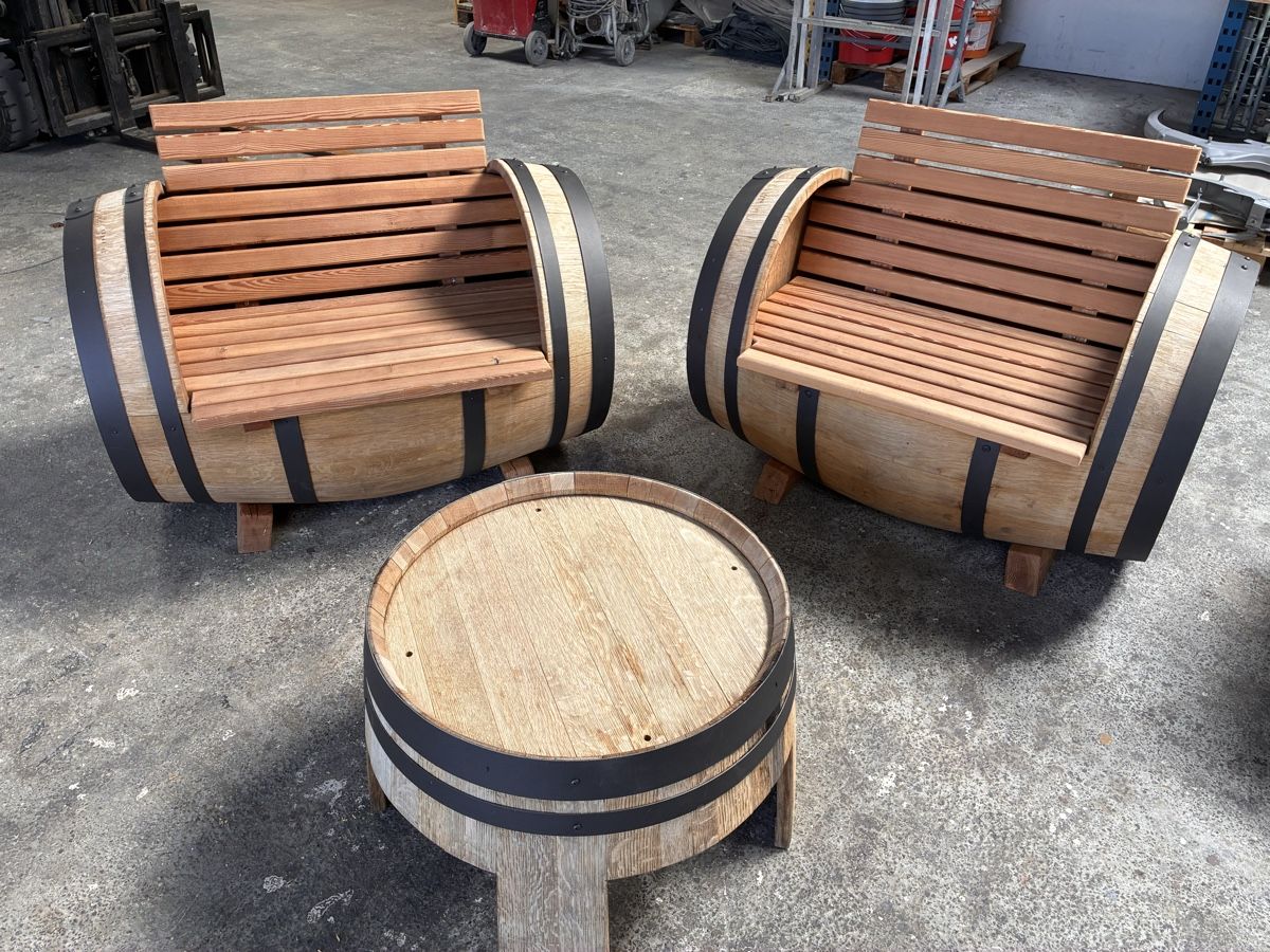 Sonstiges: Fassmöbel aus Winfass, 6 teiliges Set – Gebraucht aus Heiligkreuz (Mels) von chrusli01 5