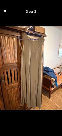 Robe beige week end 