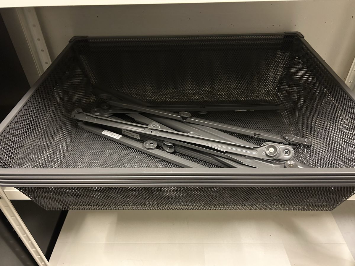 Ikea Altro per la casa: Ikea Komplement 4 Körbe & 2 Stangen, Breite 75 cm – Usato da Kappel SO venduto da Hasli12 2