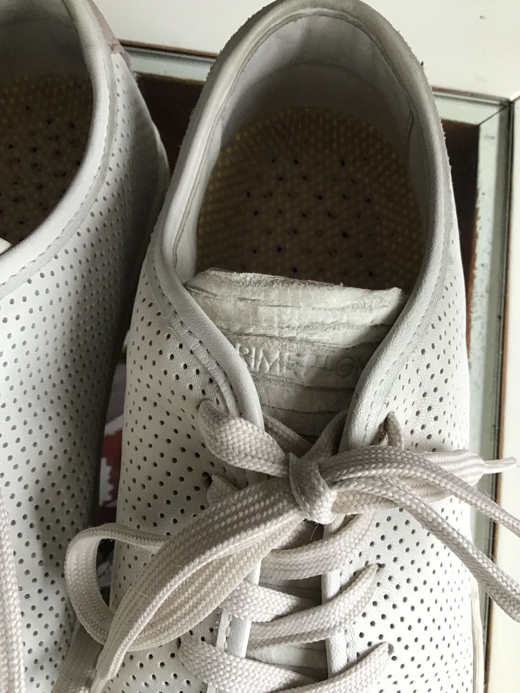 Scarpe da donna: CRIME LONDON weisse Echtleder Sneaker – Usato da Besazio venduto da lionheart63 7