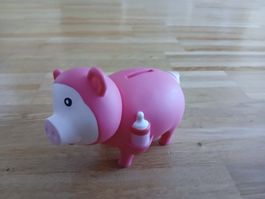 Sparschwein mit Schoppenflasche