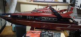Modellboot RC MOONRAKER Jet Yacht MODEL FAHRBEREIT!!!