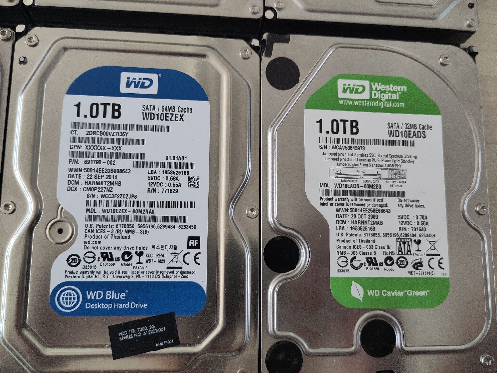 Dischi rigidi: 18x 3.5" HDD 0.25TB - 2TB – Difettoso da Sargans venduto da sve_hjs5 4