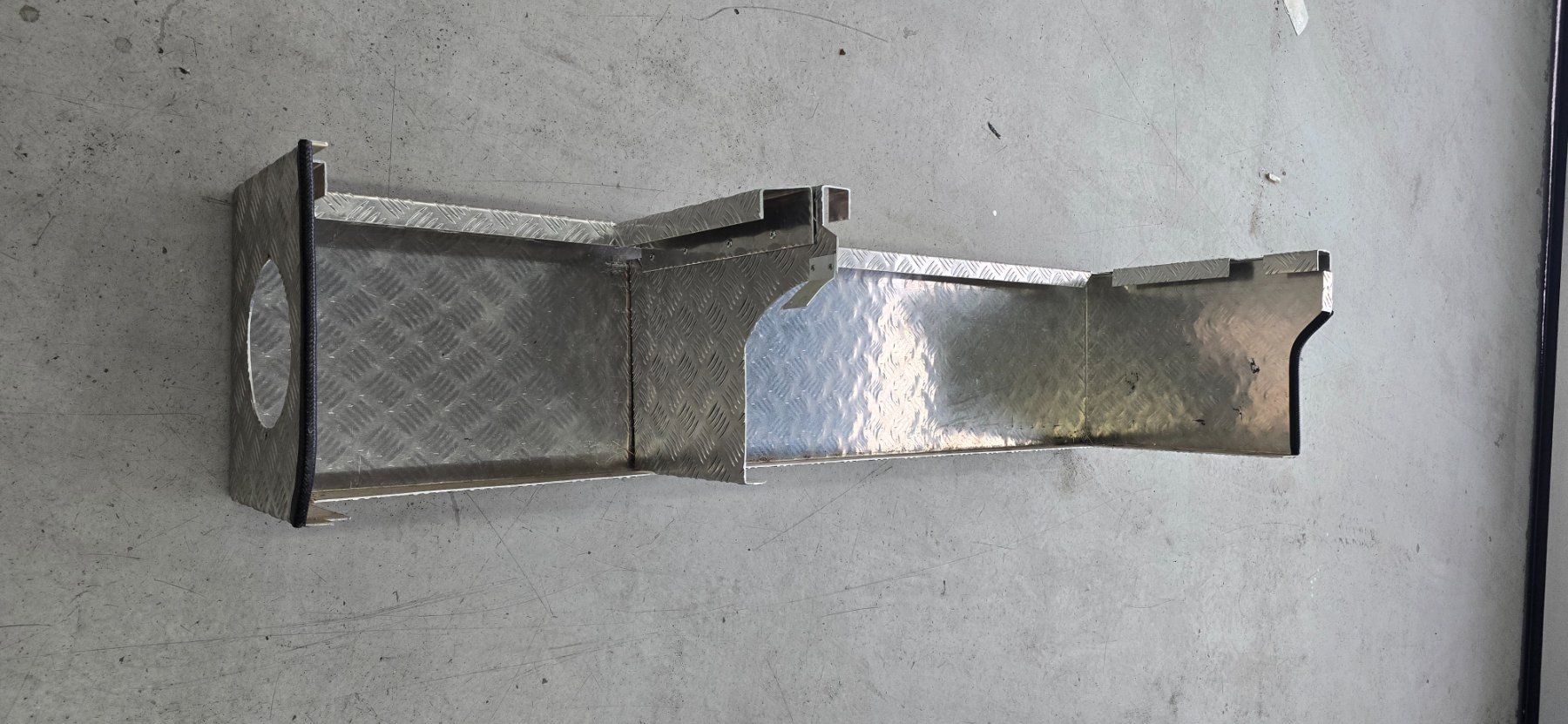 Accessori per altri veicoli: Aluminium Riffelblech Teile – Usato da Cham venduto da WB2223 4
