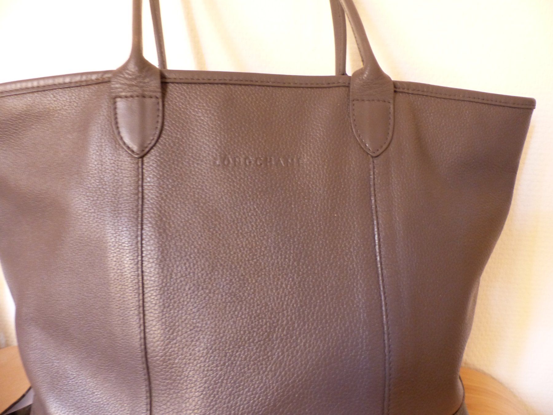 Longchamp Taschen für Damen: Longchamp Shopper Leder grau - besser als Le Pliage – Neu (gemäss Beschreibung) aus Feldis/Veulden von vademecum 3