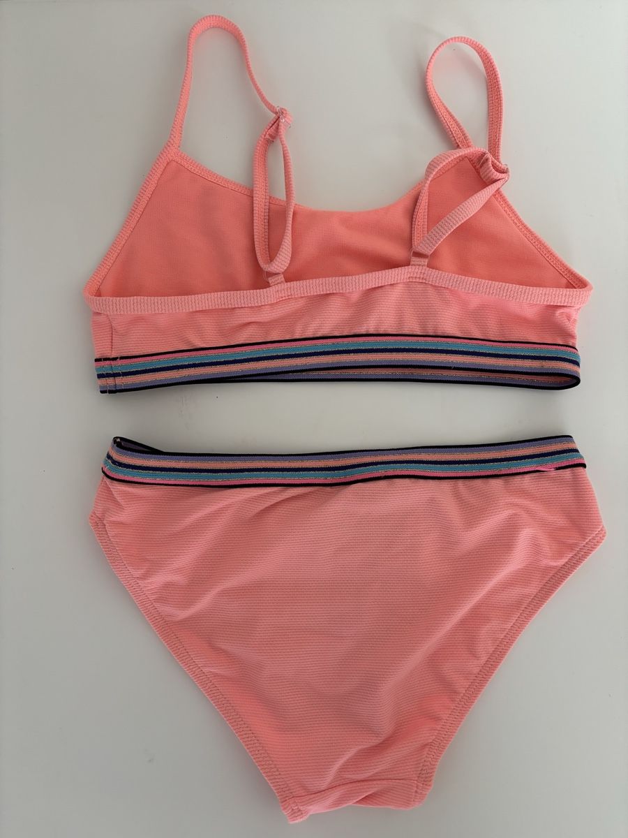 Costumi da bagno & Bikini: Maillot de bain 2 pièces corail, 8-9 ans. – Nuovo (secondo la descrizione) da Bernex venduto da mar_82vn 1