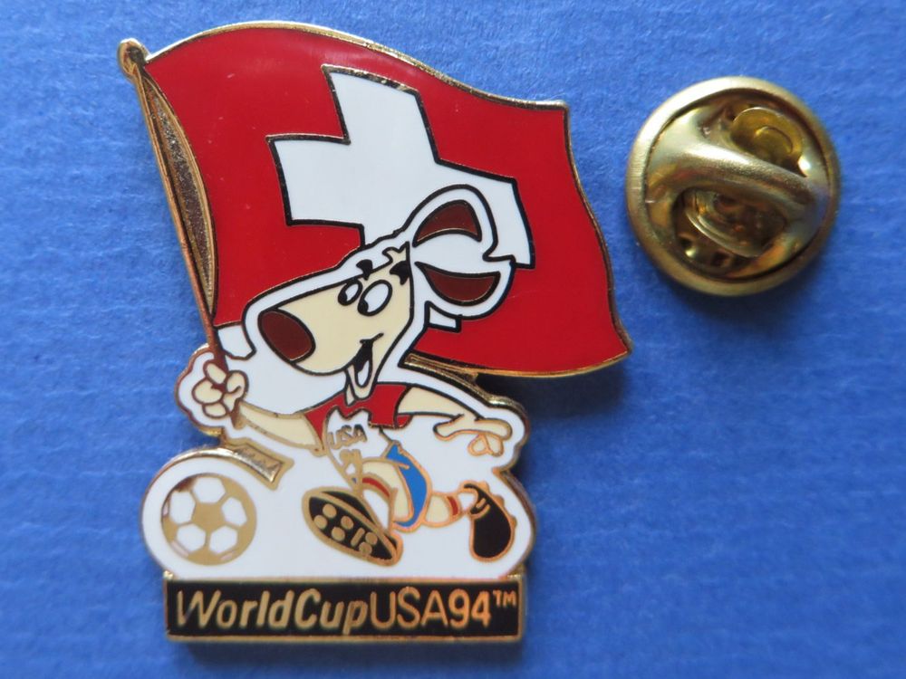 PIN'S PIN, FUSSBALL WM USA 94, WORLD CUP FLAGGE SCHWEIZ Kaufen auf Ricardo