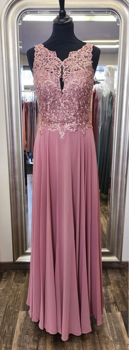 Kleider: Elegantes Abendkleid, Rouge Dunkel Gr. 34 – Neu (gemäss Beschreibung) aus Schlatt ZH von mak_wrr6