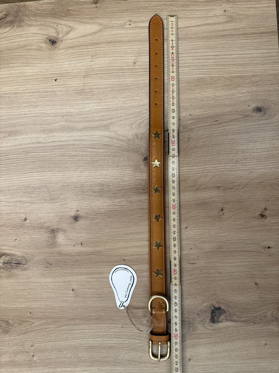 Leine & Halsband: Leder Hundehalsband mit Sternen – Neu und originalverpackt aus Büriswilen von brudi1990