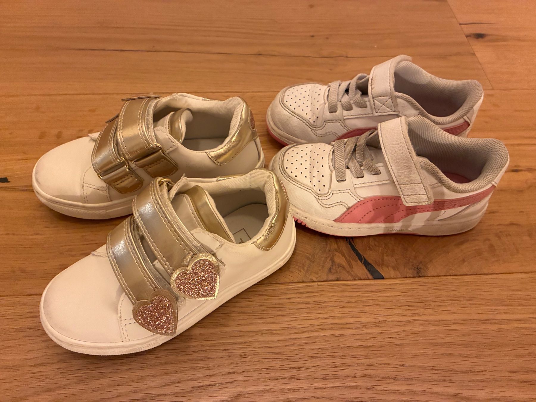 Schuhe für Mädchen: Mädchen Turnschuhe weiss – Gebraucht aus Kriens von Remes777 4