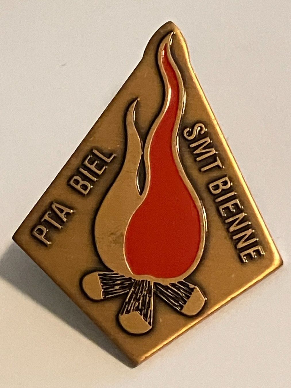 Plaketten & Abzeichen: 1 Pin PTA Biel SMT Bienne – Gebraucht aus Basel von djwwpp