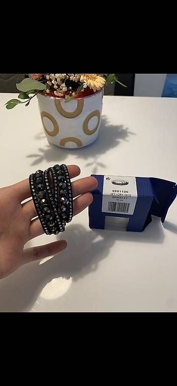 Bracciali & Braccialetti: Swarovski Armband - Slack Black Dot Brackelet – Usato da Vaduz venduto da mrworldwide07 2