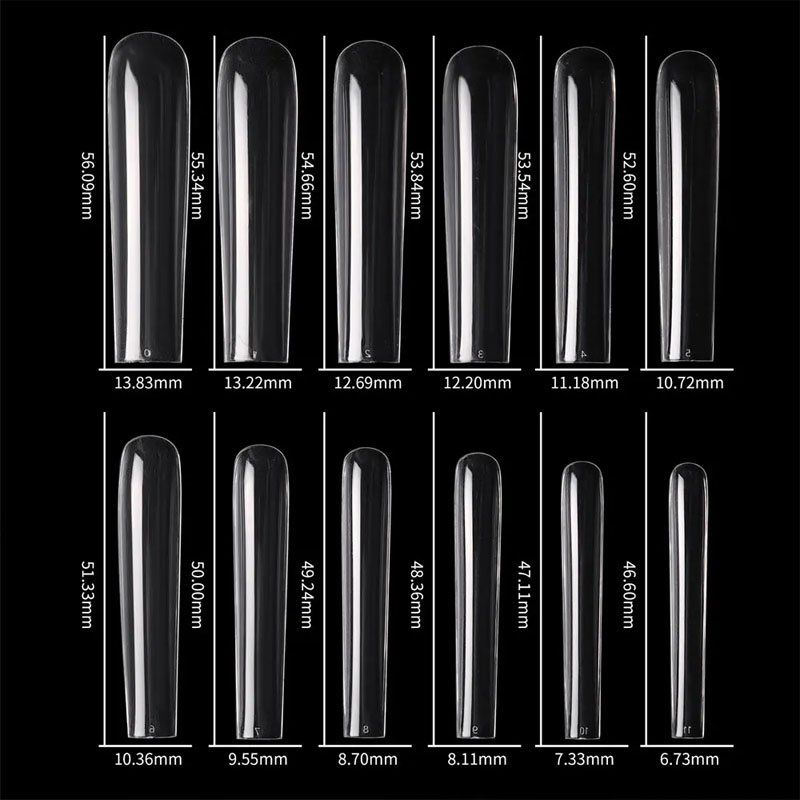 Ongles artificiels: Nail Tips Square X-Large Fullcover Press-On – Neuf avec emballage d'origine à Riffenmatt par Nail_Art_Outlet 1