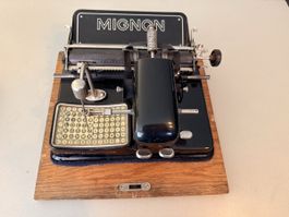AEG Mignon Modell 4 Zeigerschreibmaschine ca. 1920er