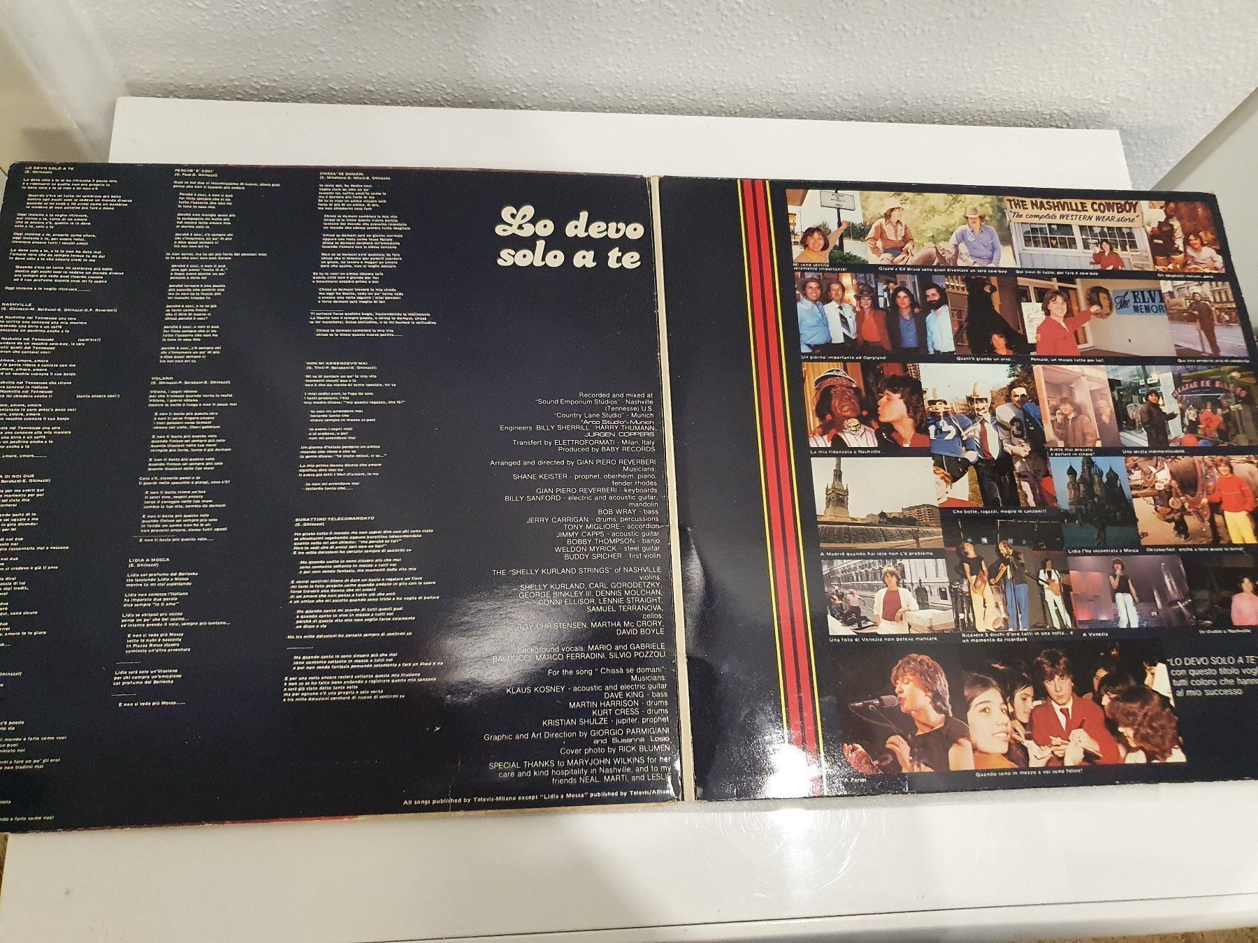 Dischi in vinile: Pupo – Lo Devo Solo A Te – Usato da Uster venduto da Vinyl-Leidenschaft 2
