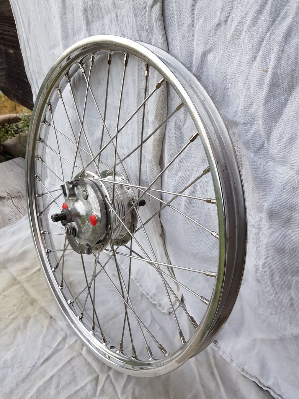 Puch Pneus & Kompletträder: Weinmann Vorderrad 17Zoll Puch Sport  – Neu (gemäss Beschreibung) aus Ennetbühl von luhei 4