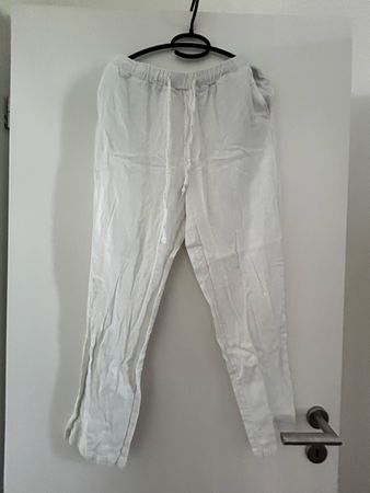 Hosen Chicoree weiss Grösse S guter Zustand