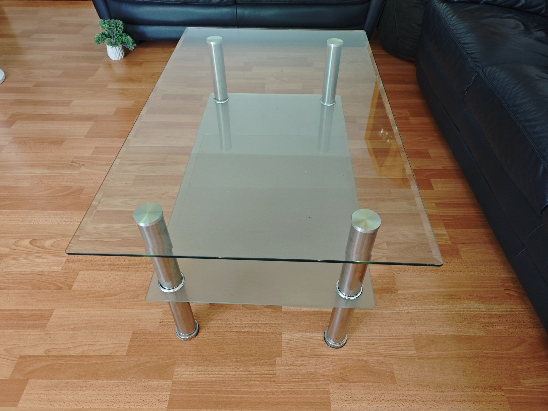 Tavoli: Glastisch / Couchtisch mit Glasplatten – Usato da Baden venduto da jkallickal 2