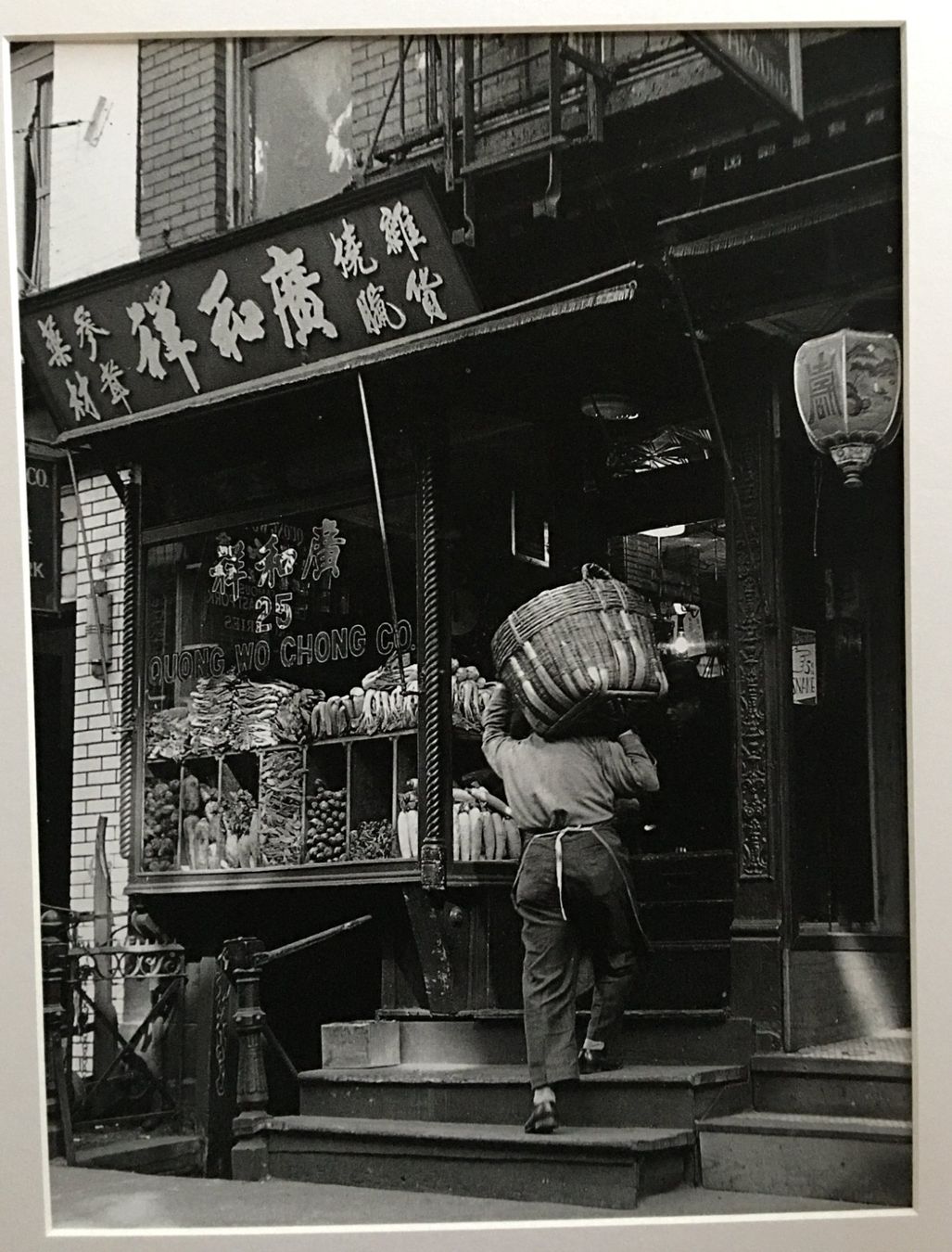 Grafica & Litografie: Andreas Feininger "Chines. Lebensmittelhändler"  Fotodruck – Usato da Nennigkofen venduto da Schamane75 2