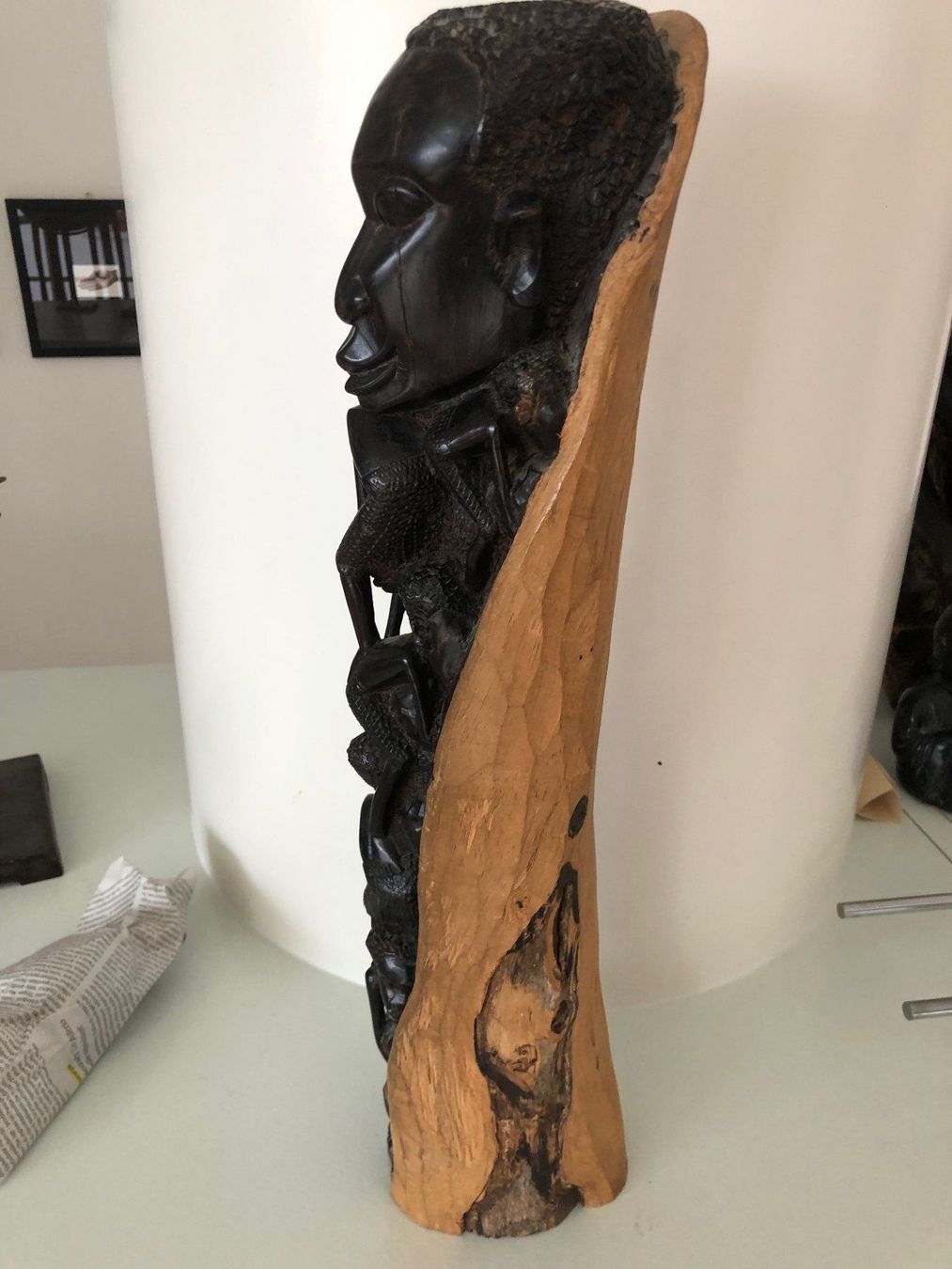 Sculture & Statue: STATUA IN EBANO KENIA ANNI 60 – Usato da Davesco-Soragno venduto da cap_67b9 2