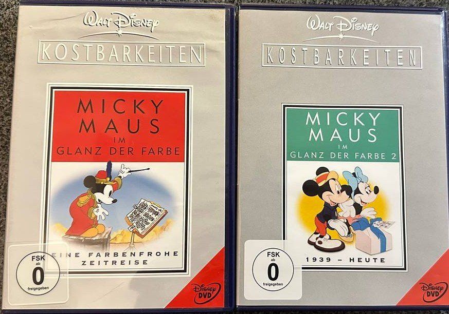 Tutti i DVDs: 2 DVDs Micky Maus Glanz der Farbe 1+2 – Usato da Beringen venduto da Mantafisch1