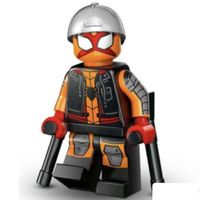 Lego Spider Man Minifigures Serie, Charlotte Webber/Sun-Spid