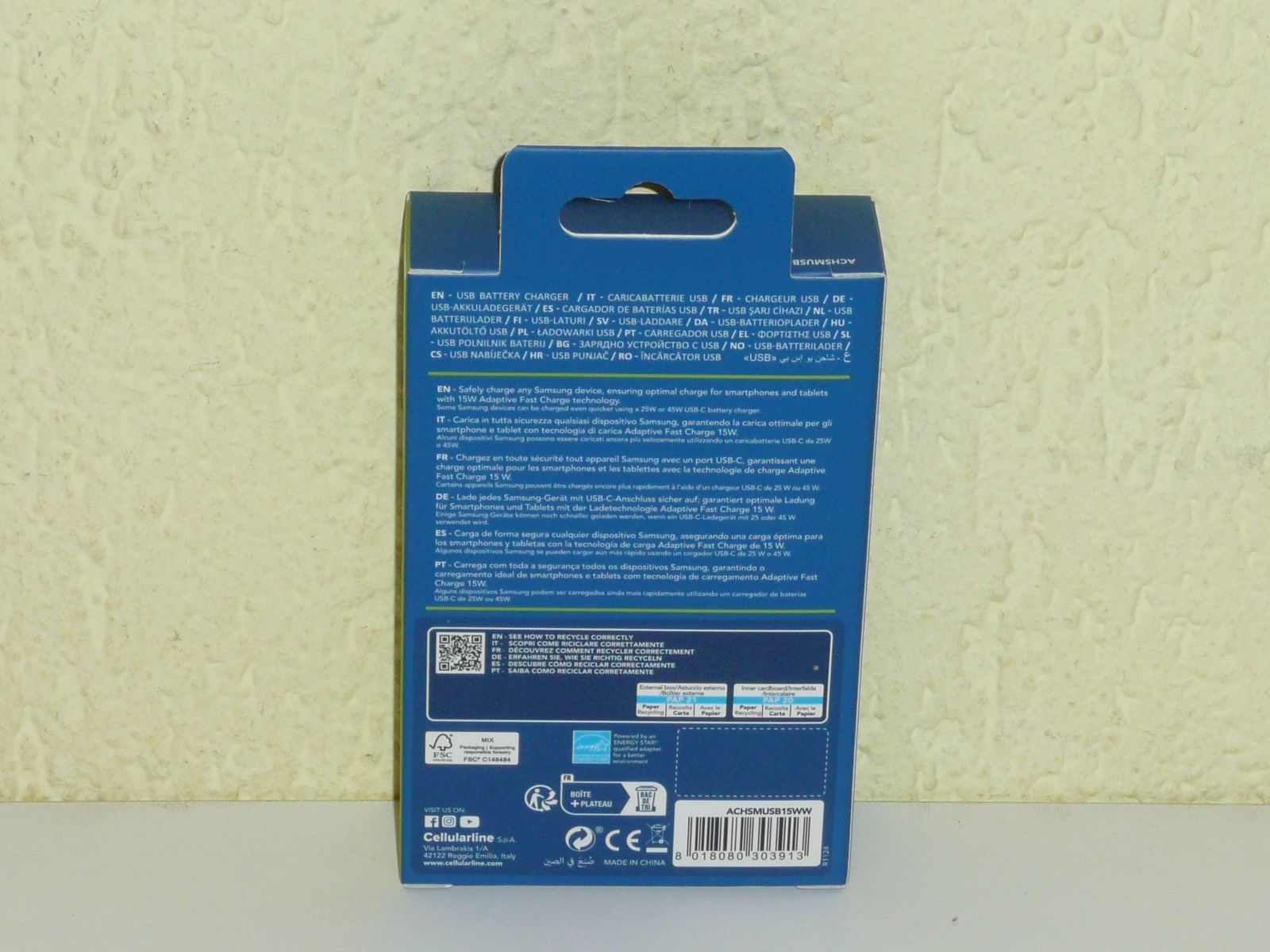 Samsung Caricabatterie: Samsung " USB Charger 15 W. NEU – Nuovo e nell'imballaggio originale da Kriens venduto da Taurus12 1