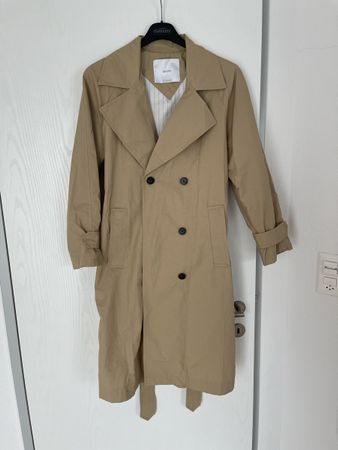 Herbst Trenchcoat Gr. S Beige