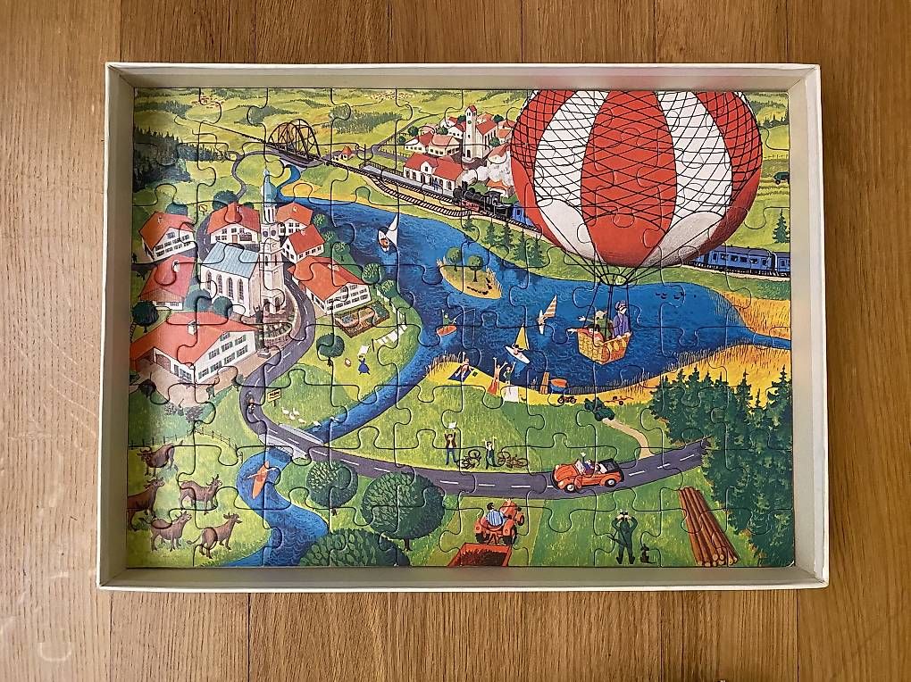 Ravensburger Puzzle: Ravensburger Vintage Puzzle 60 Teile – Usato da Muttenz venduto da Bugijeta 1