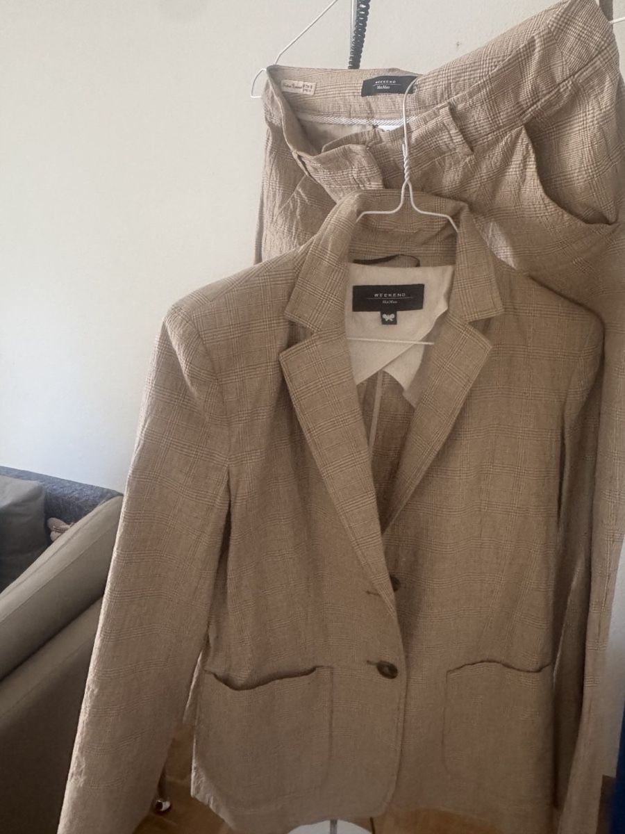 Max Mara Anzüge & Kostüme: Weekend Max Mara Anzug braun kariert – Gebraucht aus Zürich von dub_tj95