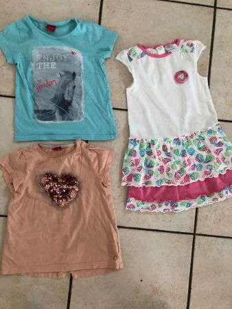 2 s‘Oliver T-Shirt und Röckli Gr.92