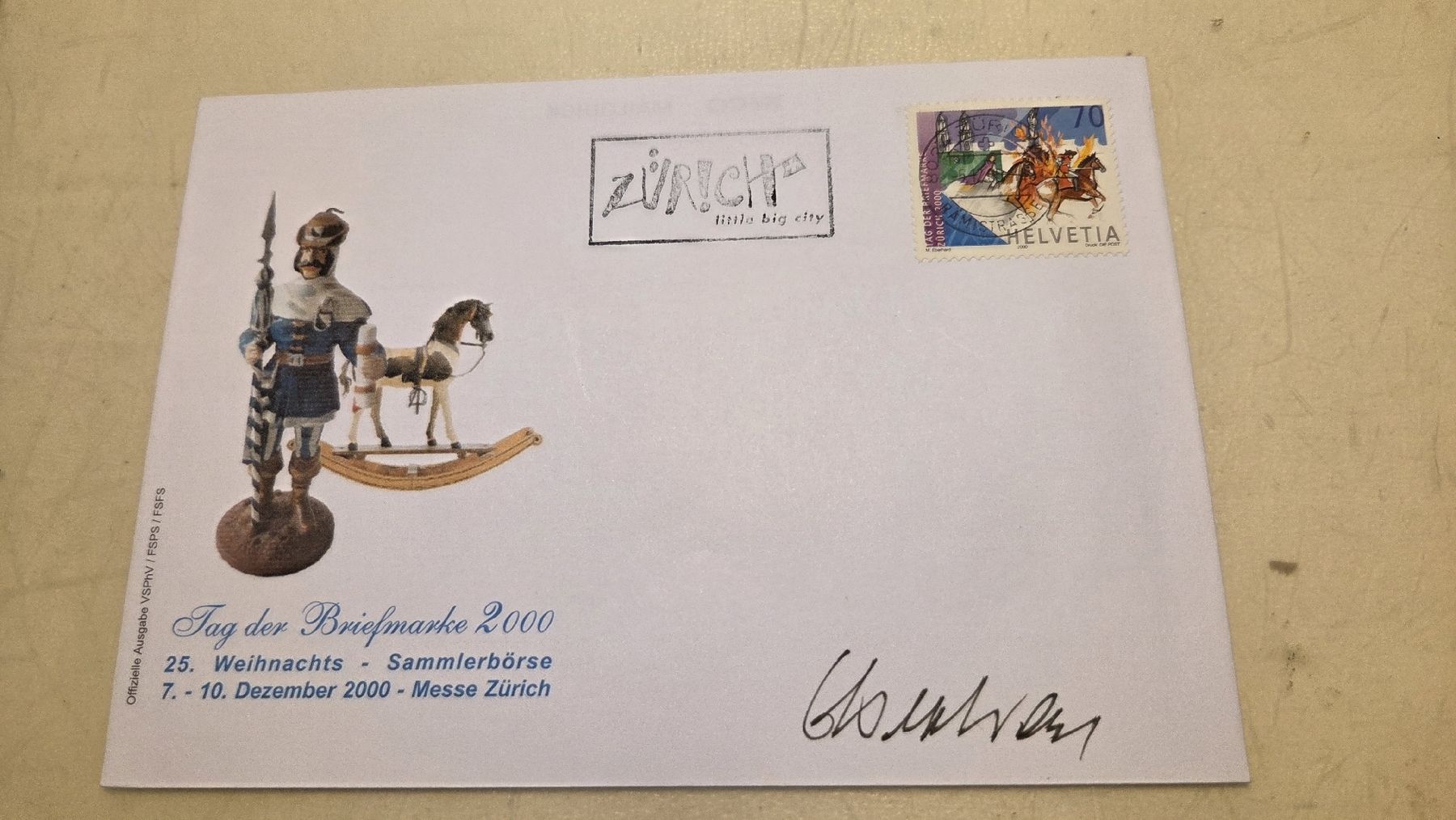 Tous les timbres: 2000 Tag der Briefmarken mit Unterschriften – D'occasion à Arni AG par Moth68