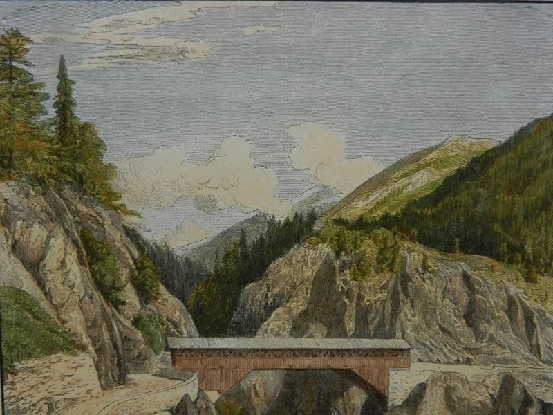 Stiche: Russein Tobel Brücke – Gebraucht aus Risch von Rischli15 3