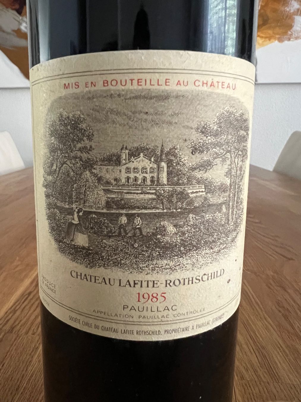 Lafite Rothschild Vino: 1 Fl. Lafite Rothschild 1985 – Nuovo e nell'imballaggio originale da Birmensdorf ZH venduto da Zielasco 1