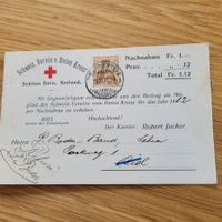 Dokument Biel Bienne 1912 Sektin Bern Seeland